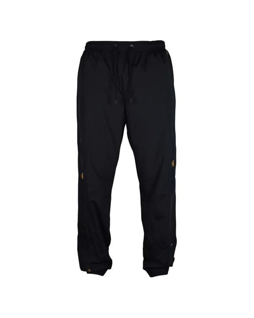 Fendi Black Side-Stripe Track Pants for men