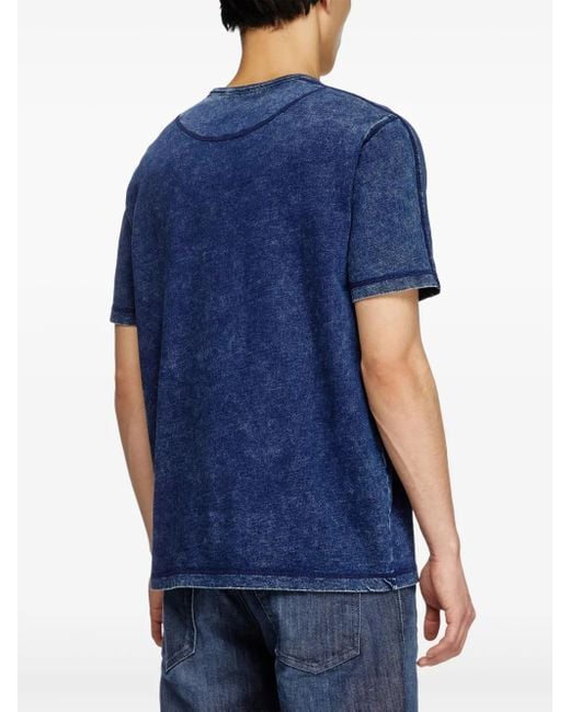 メンズ DIESEL T-adjind Tシャツ Blue