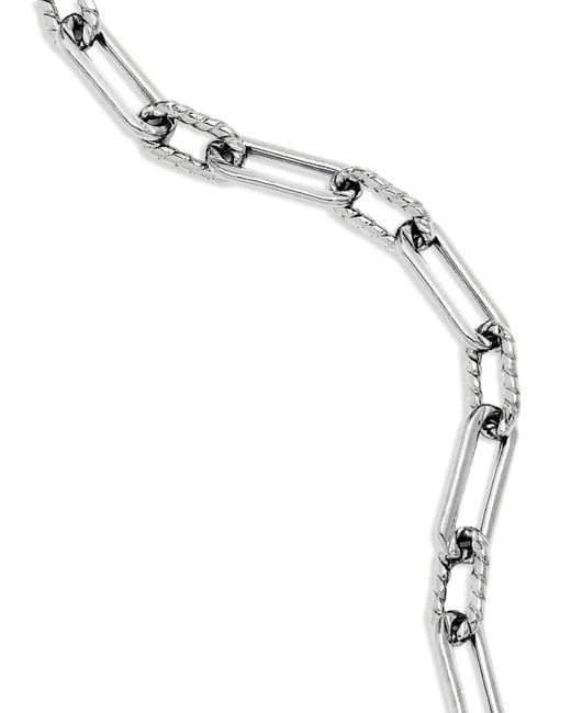 Yoj Metallic Oto Chain Necklace for men