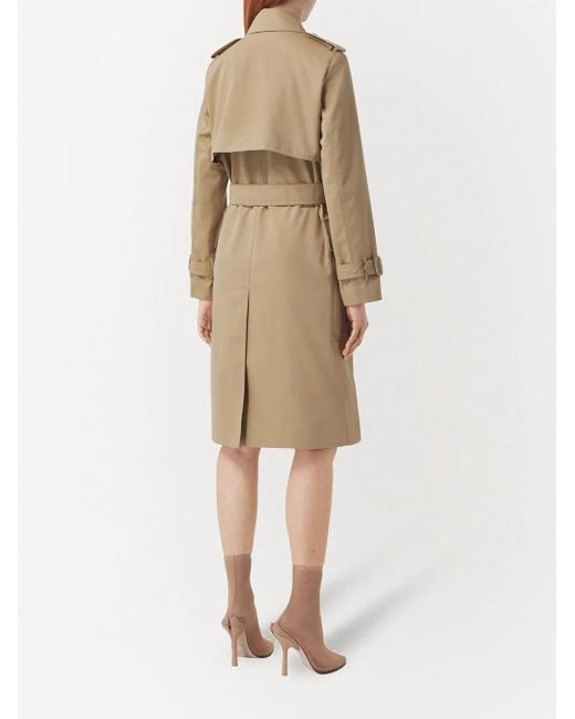 Burberry Natural Cotton Trench Coat