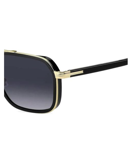 Occhiali Da Sole Squadrati di Boss in Blue da Uomo