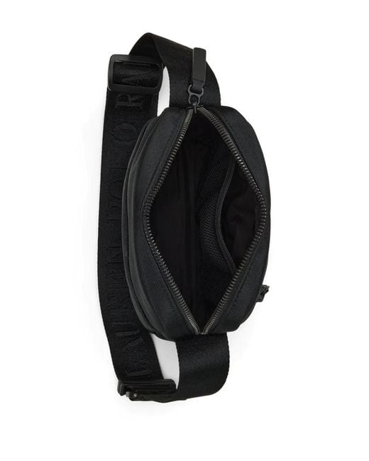 Polo Ralph Lauren Black Tonal Logo Crossbody Bag for men