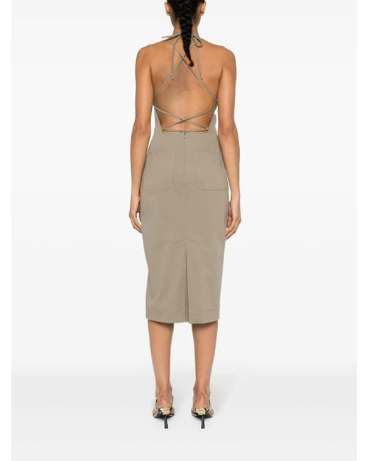 Max Mara Natural Workwear Mid-Dress