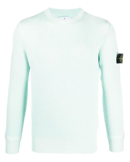 人気満点 ストーンアイランド ニット ブルー パッチ ecousarecycling.com