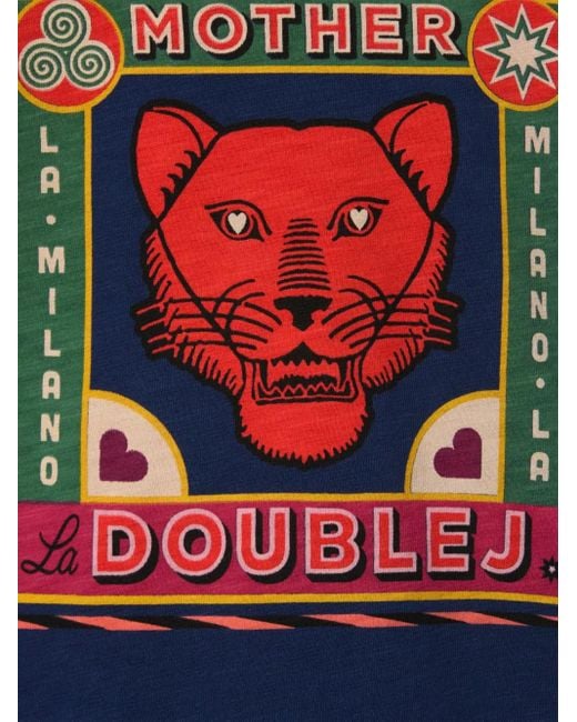 X Mother T-Shirt The Sinful LaDoubleJ en coloris Blue