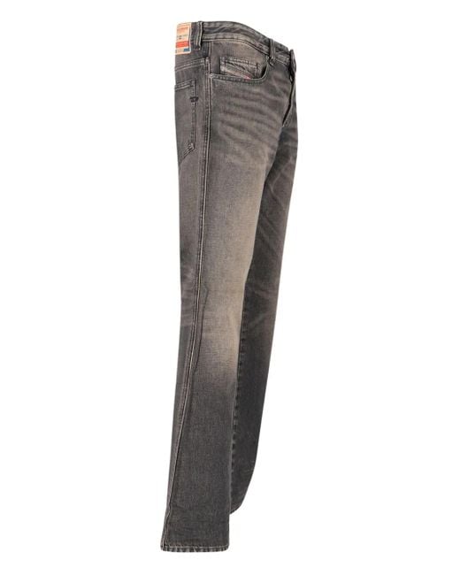 DIESEL Gray Bootcut Jeans for men