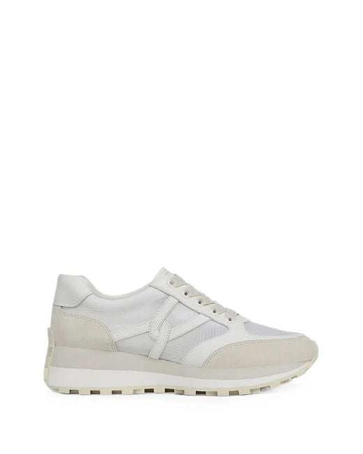 Veronica Beard White Valentina Panelled Sneakers