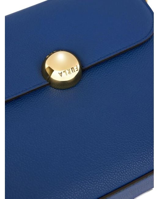 Furla Blue Sfera Dome-Top Satchel
