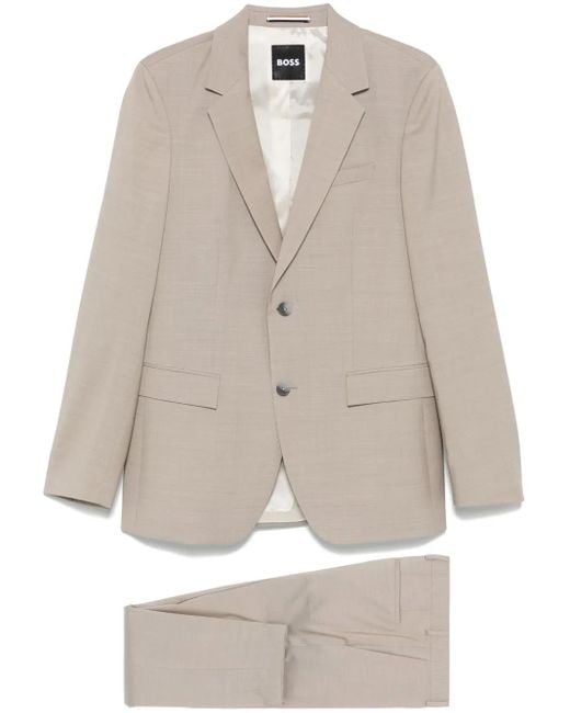 Boss Natural Wool Suit for men