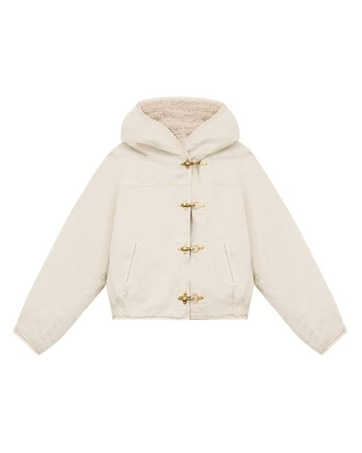 Isabel Marant White Biane Denim Jacket