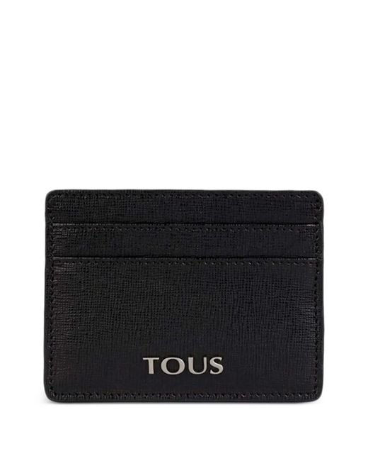 Tous Black Porte-Cartes À Logo for men