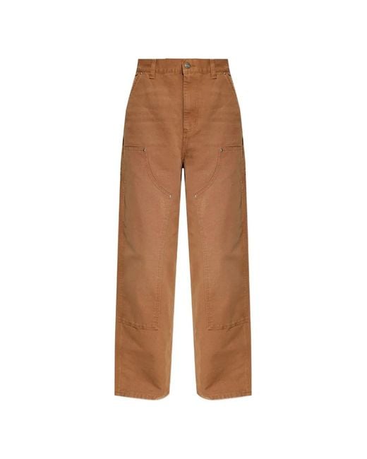 Carhartt Brown Brandon Double Knee Trousers