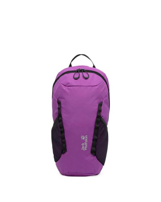 Jack Wolfskin Purple Velocity Lite 10 Zip-Around Backpack