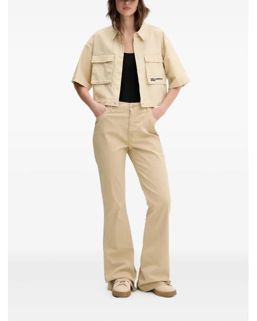 HUGO Natural Flared Jeans