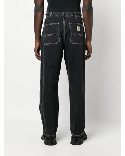 Carhartt Blue Simple Pant for men