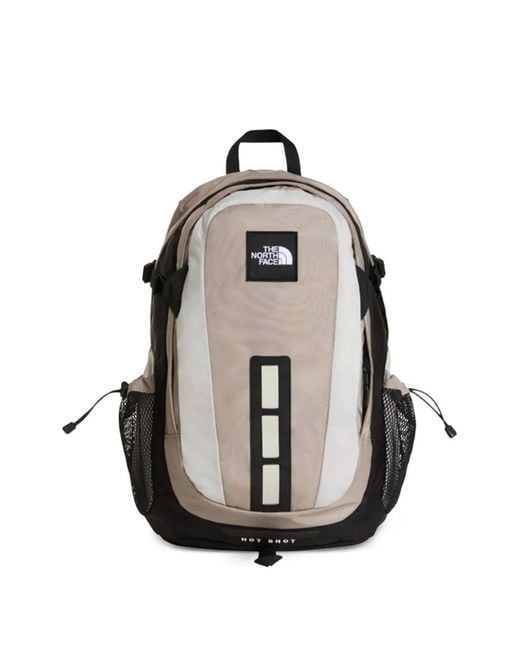 The North Face Natural Hot Shot 30L Logo-Patch Backpack for men