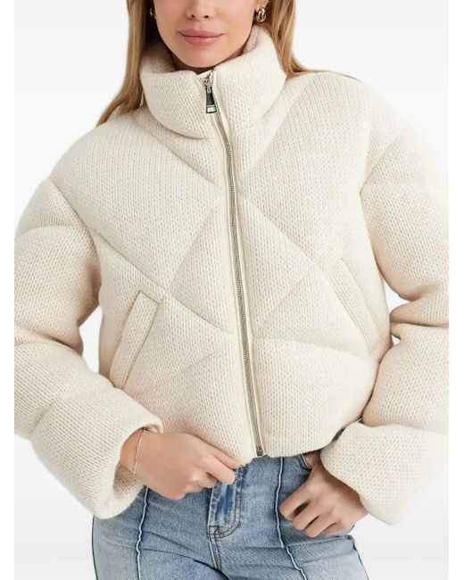 Khrisjoy White Zip-Fastening Jacket