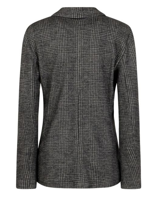 Emporio Armani Black Single-Button Blazer