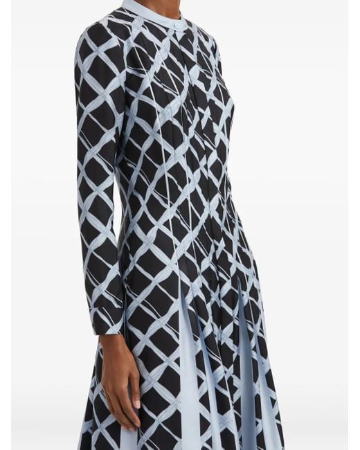 Oscar de la Renta プリーツ ドレス White
