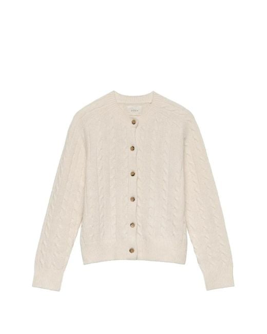 Doen White Penrose Cardigan