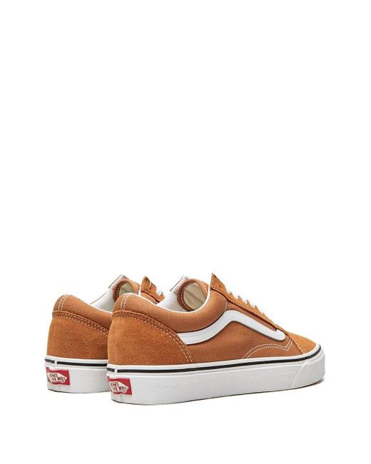 Vans Brown Baskets Old Skool