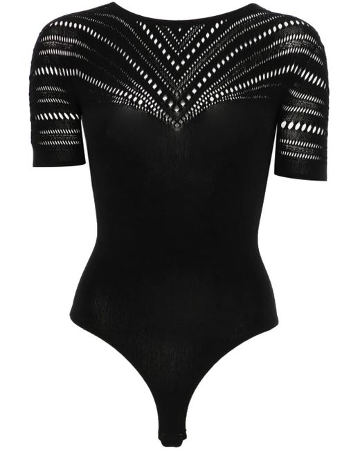 Wolford Black Holes-Effect Bodysuit