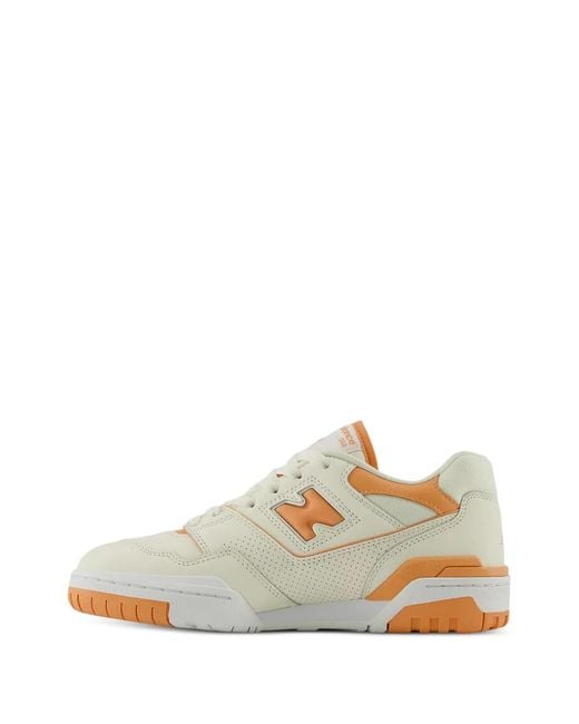 New Balance White 550 Sneakers