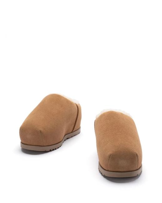 Ugg Brown Pumped Slipper
