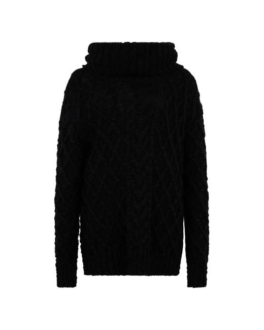Philosophy Di Lorenzo Serafini Black Pull À Col Montant