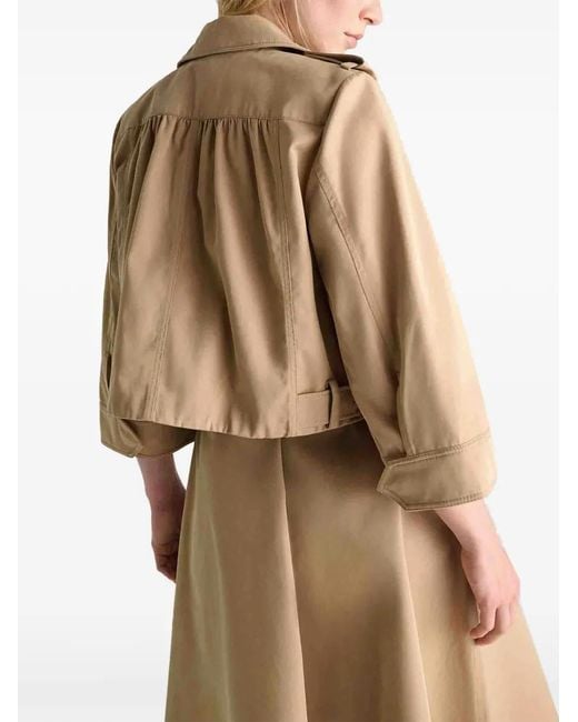 Dorothee Schumacher Natural Cropped Jacket