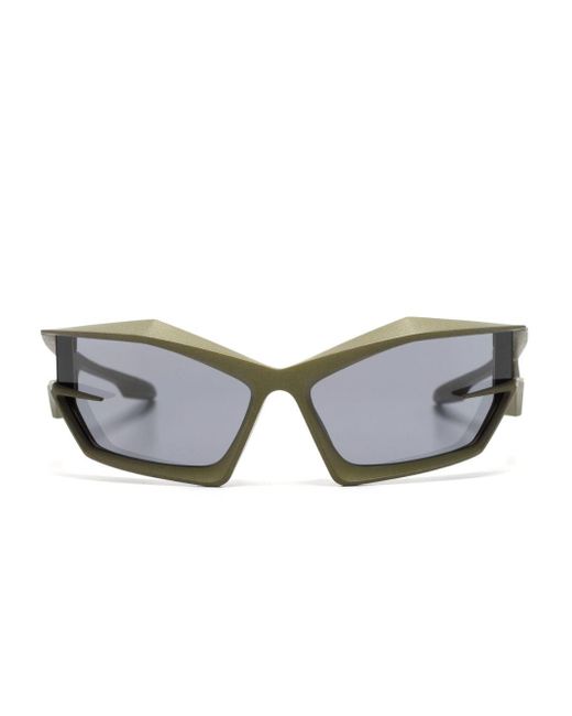 Givenchy Gray Giv Cut Shield Sunglasses for men