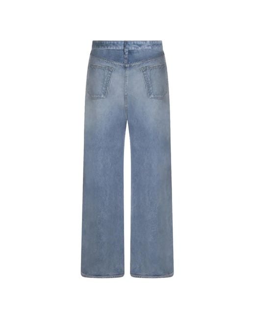 Rag & Bone Blue Button Jeans