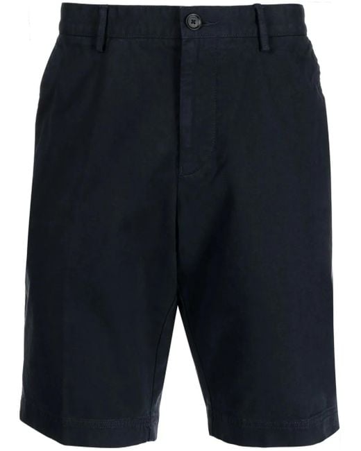 Boss Blue Logo-Patch Shorts for men