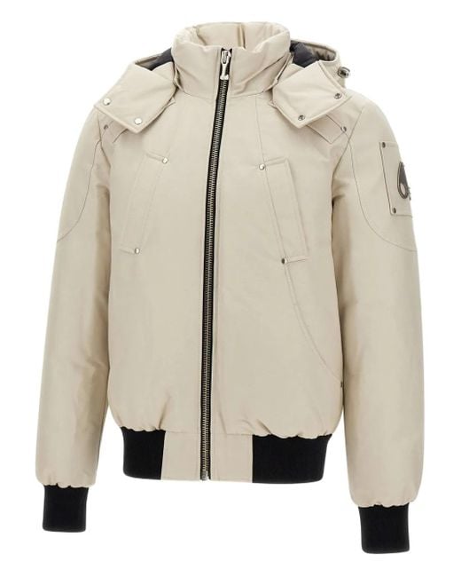 Chaqueta bómber Ballistic Moose Knuckles de hombre de color Natural