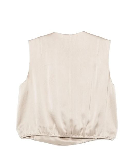 Alysi Natural Crossover Crop Top