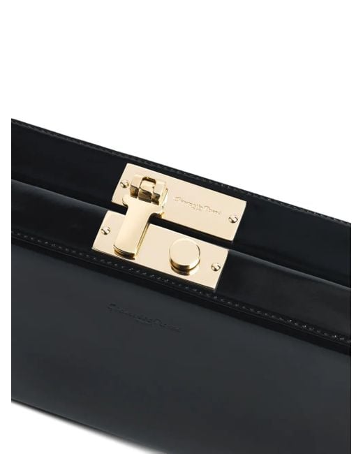 Gianvito Rossi Vali クラッチバッグ Black