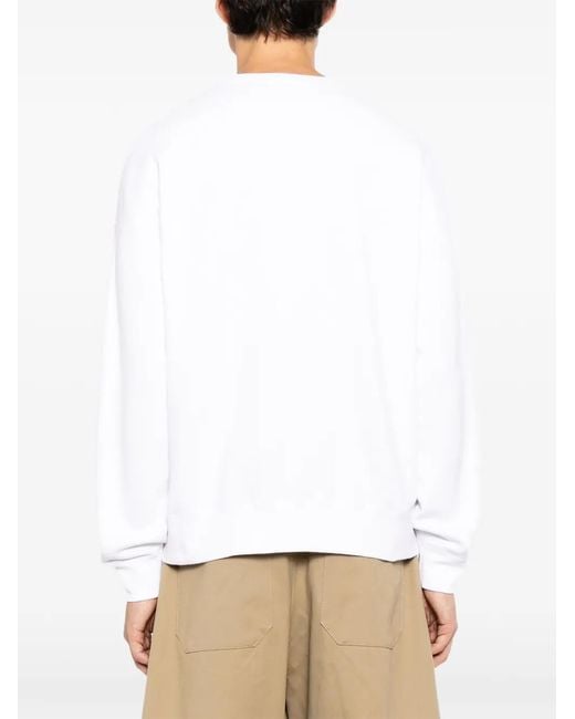 Visvim White Ultimate Jumbo Sweater for men