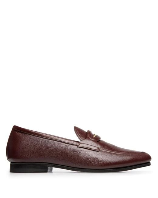 Bally Brown Plume Loafers for men