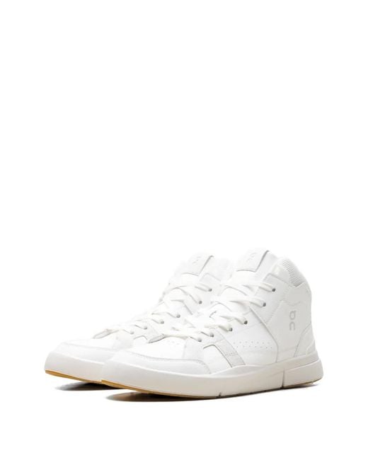On Shoes White The Roger Clubhouse Sneakers