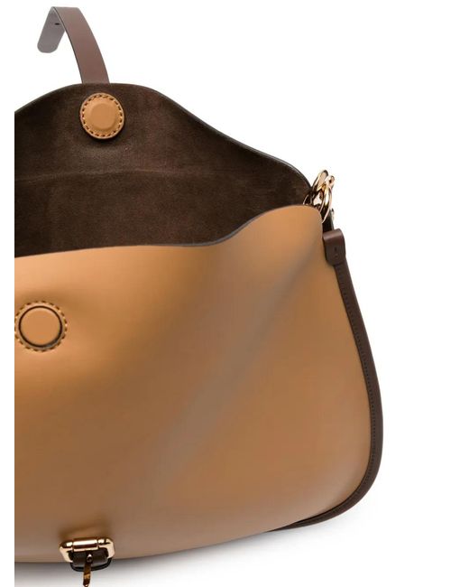 Etro White Sac Cabas En Cuir