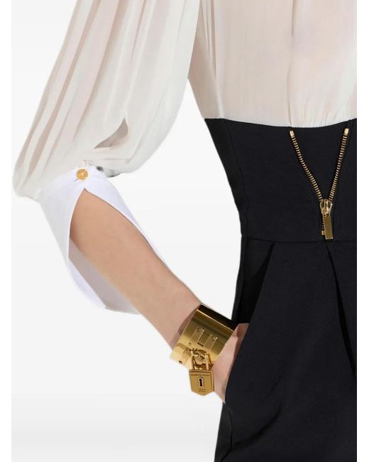 Elisabetta Franchi White Romper Suit