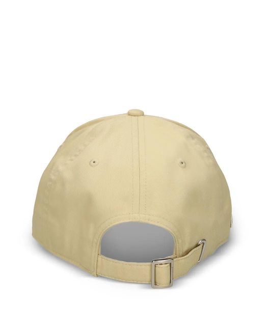 Lacoste Natural Logo-Patch Baseball Cap for men