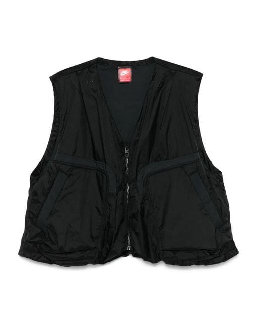 Nike Black Padded Gilet for men
