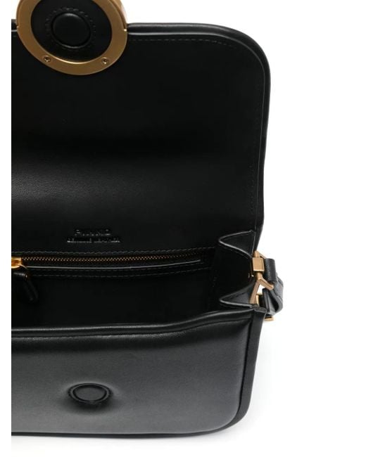 Pinko Black Love Box Bag Flap Mini Nappa By
