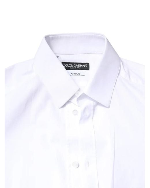 Dolce & Gabbana White Slim-Fit Shirt for men