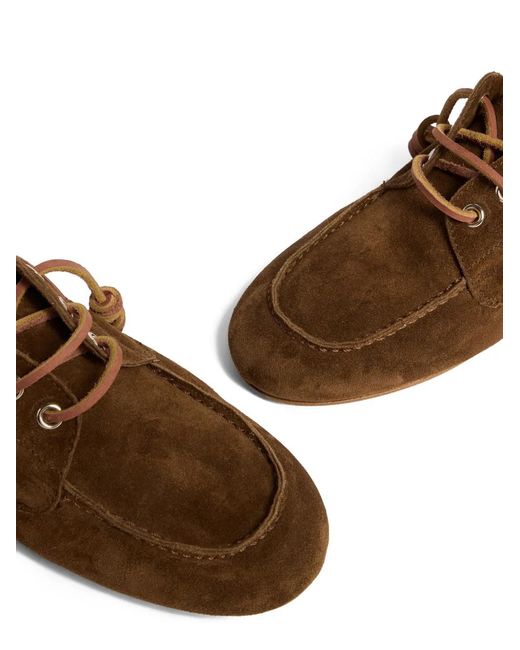 DSquared² Brown Mocassins À Lacets
