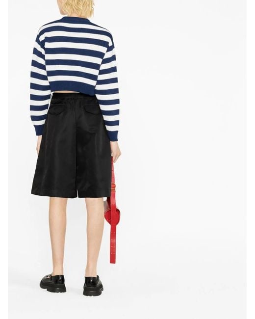 KENZO Cropped Vest in het Blue