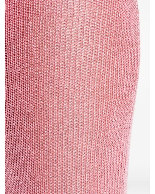 Paramidonna Pink Ring Halterneck Dress