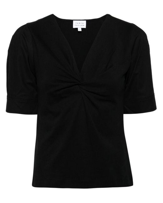 T-shirt Ronelle di Tanya Taylor in Black