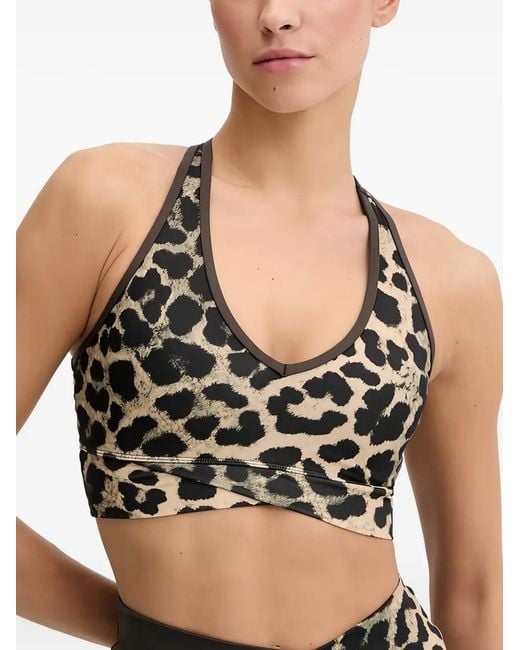 Reggiseno Con Stampa di P.E Nation in Black